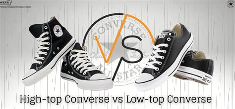 high top vs low top converse